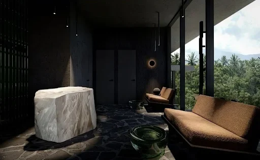A well decorated living area
