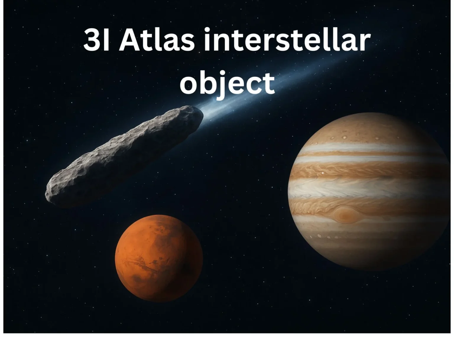 NASA Confirms 3I/Atlas: Massive Interstellar Object Entering Inner Solar System Add a heading 2