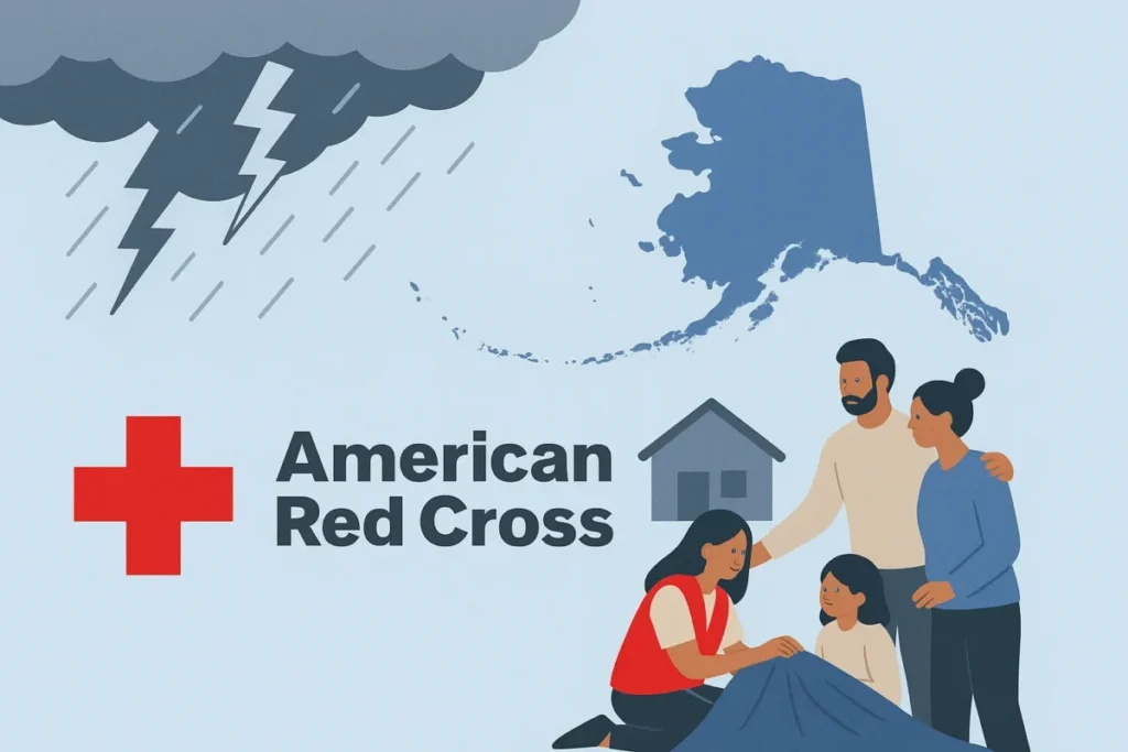 American Red Cross of Alaska to shelter residents displaced by Western Alaska Storms Alaska storm relief Red Cross