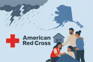 Alaska storm relief Red Cross