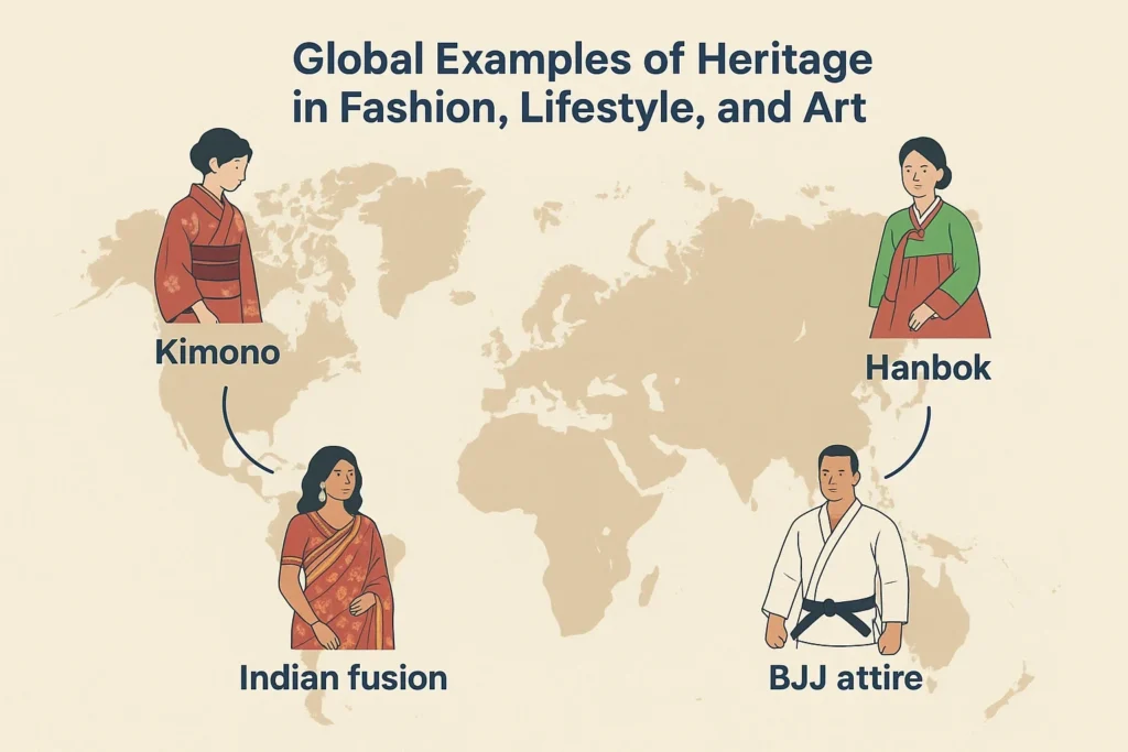 Global traditions shaping modern trends
