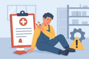 The Leading Causes of Workplace Compensation Claims Injured worker holding sore shoulder