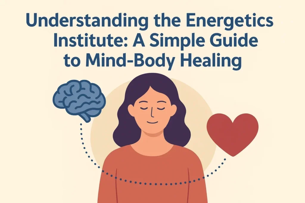 Mind-body healing connection illustration