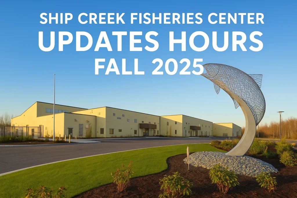 Ship Creek Fisheries Center Updates Hours and Operations The Ship Creek Fisheries Center in Anchorage