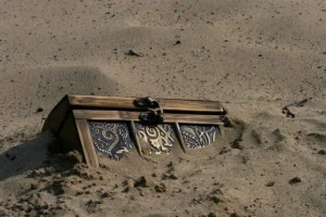 artifacts on beach
