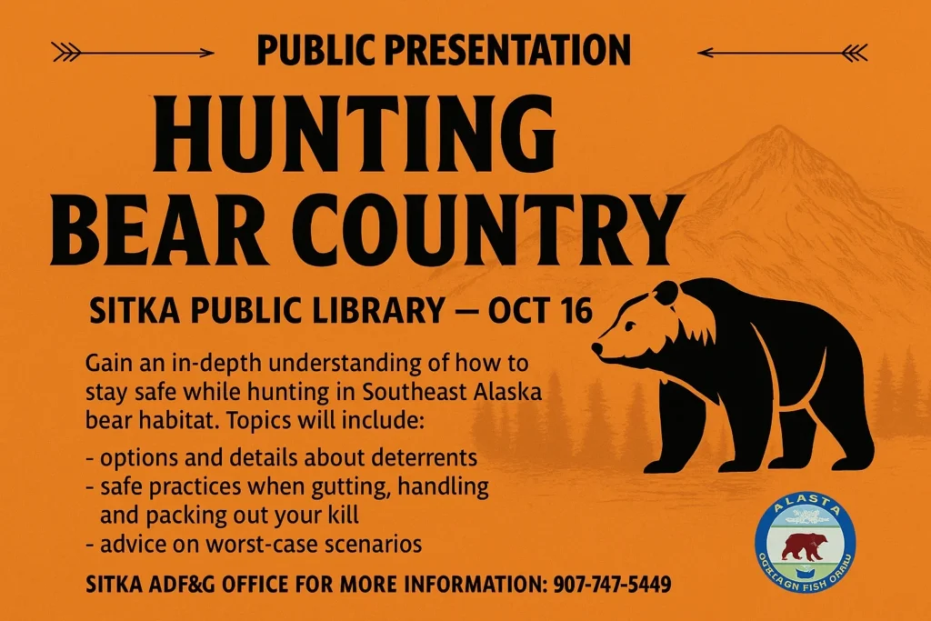 hunting in bear country