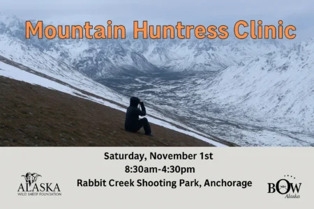 Mountain Huntress Clinic Returns to Anchorage on November 1 mountain huntress clinic Alaska