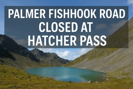 Palmer Fishhook Road Closure Impacts Hatcher Pass Travelers palmer fishhook road