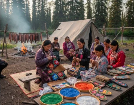 Athabascan traditions and Native culture in Alatna
