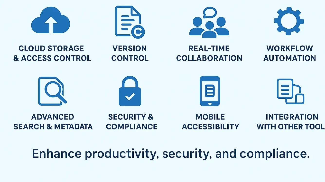Enhance productivity, security, compliance.