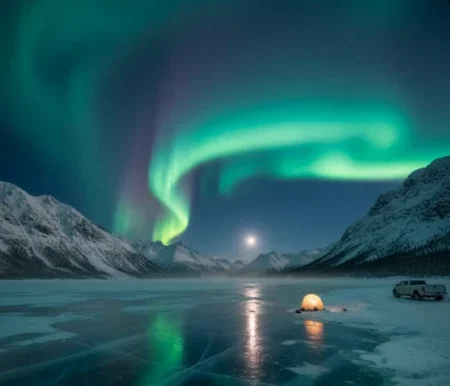 alaska winter dark months