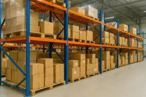 Key Advantages of Using Used Pallet Racks in Houston Warehouses cardboard-boxes-on-racks