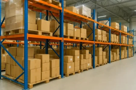 Key Advantages of Using Used Pallet Racks in Houston Warehouses cardboard-boxes-on-racks
