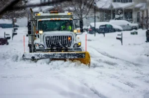 Gold Cord Road to Be Temporarily Plowed for New Operator Training Today plowing