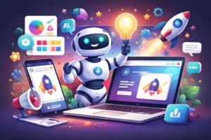 AI tools for branding and website launch