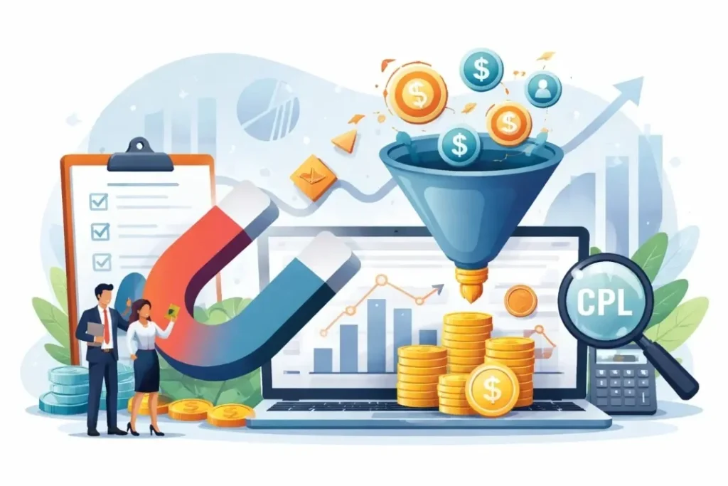 B2B lead generation and costs analysis