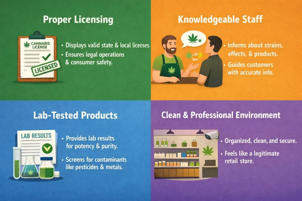 Cannabis dispensary trustworthiness guide