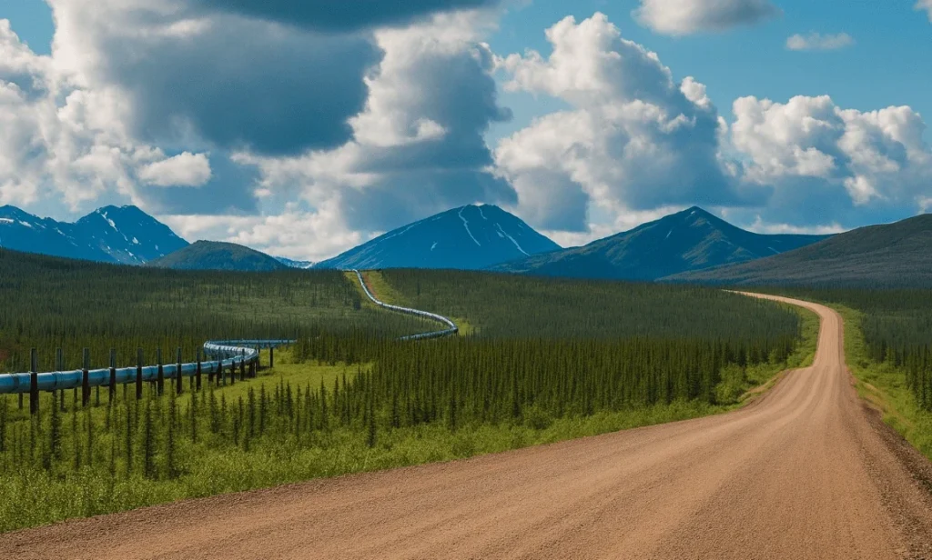 Most Scenic Road Trips in Alaska (With Google Map Routes You Can Follow Easily) Dalton Highway Fairbanks Deadhorse (Arctic Ocean)