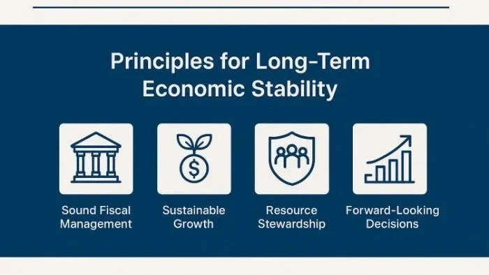 The Permafrost Principle: Why Sound Economic Thinking is Key to Thriving in Alaska's Unique Environment Economic Permafrost Infographic