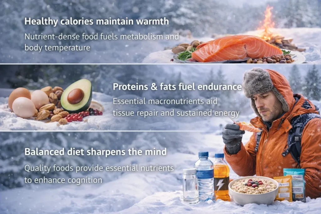 Nutrition for cold weather survival