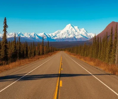 Most Scenic Road Trips in Alaska (With Google Map Routes You Can Follow Easily) Parks Highway Anchorage Fairbanks