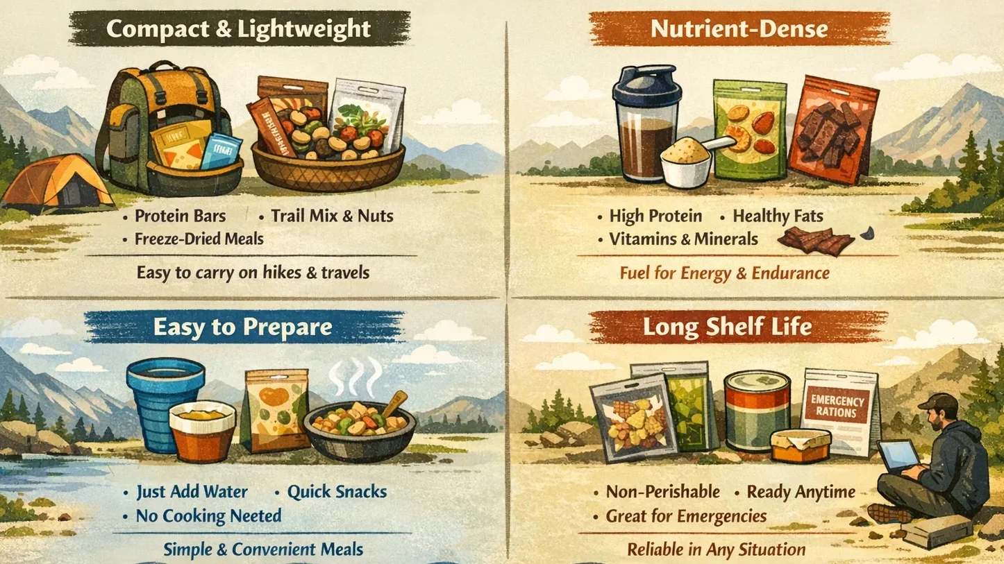 Portable nutrition for outdoor lifestyles