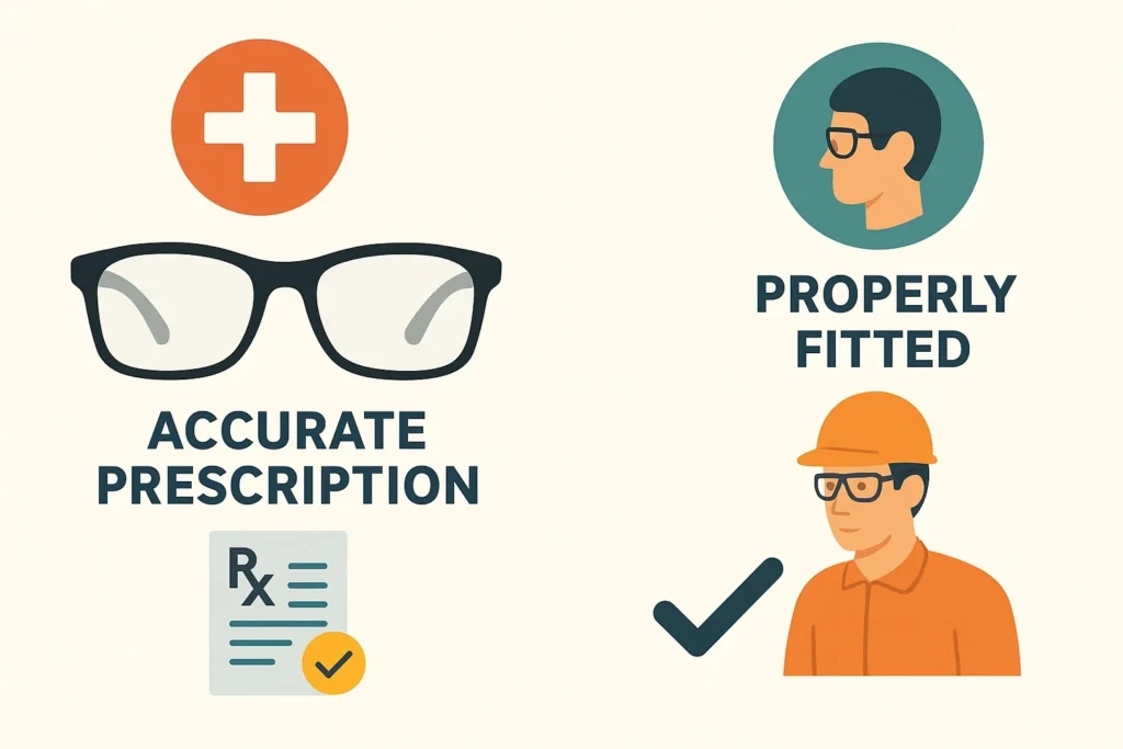Prescription Safety Glasses Infographic
