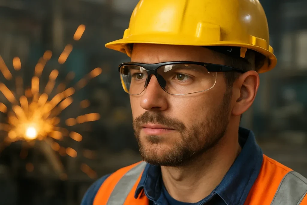 Prescription safety glasses illustration 1