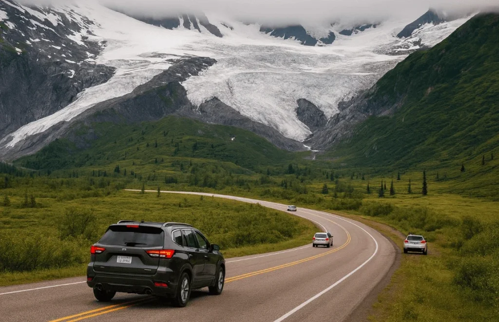 Most Scenic Road Trips in Alaska (With Google Map Routes You Can Follow Easily) Richardson Highway Glennallen Valdez