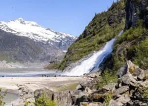 The Permafrost Principle: Why Sound Economic Thinking is Key to Thriving in Alaska’s Unique Environment Waterfall and mountains in Alaska 1