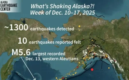 What’s Shaking Alaska?Weekly Earthquake Summary (December 17, 2025) What’s Shaking Alaska