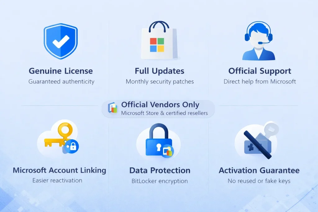 Comprehensive Buying Guide and Detailed Review: Unveiling the Features of Windows 11 Pro Windows 11 Pro benefits infographic