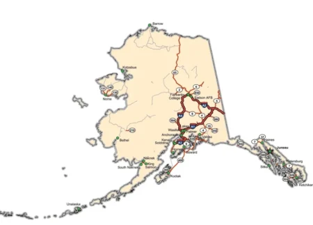 Most Scenic Road Trips in Alaska (With Google Map Routes You Can Follow Easily) alaska road trips google map routes