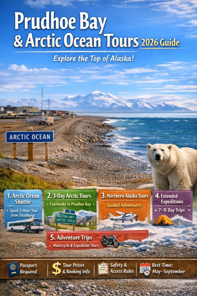 All Authorized Prudhoe Bay Tour Options (2026)