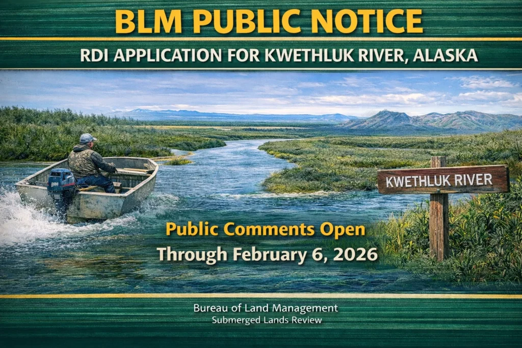 BLM notice on Kwethluk River lands