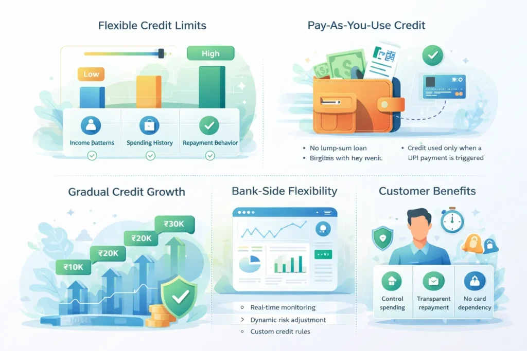 Flexible UPI credit line features explained