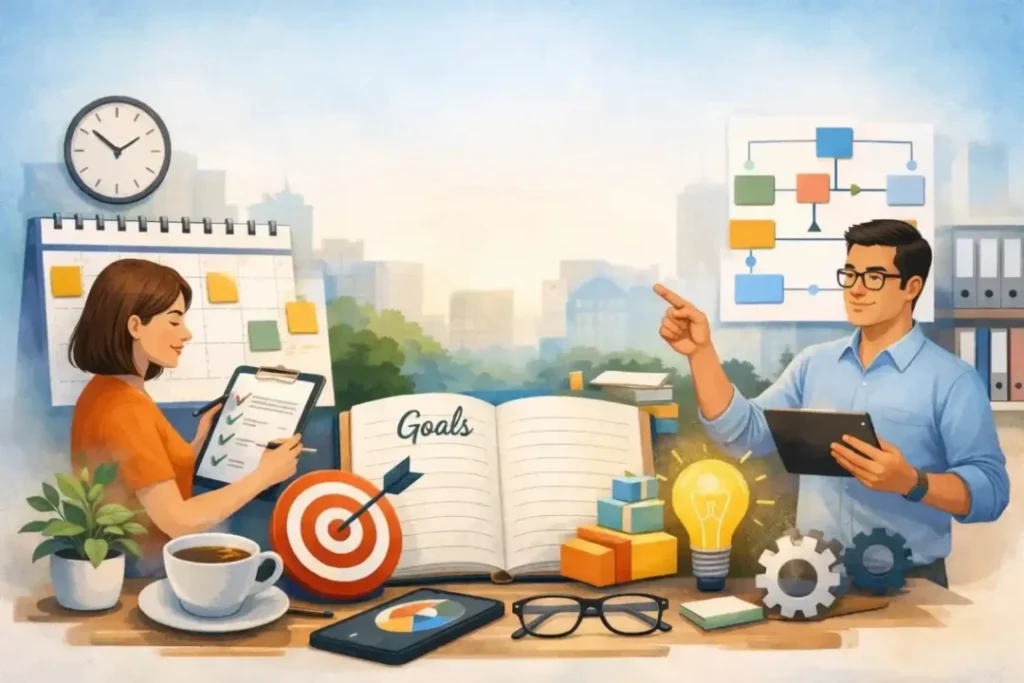 How Organized People Build Systems With the Right Planning Organizing goals and ideas