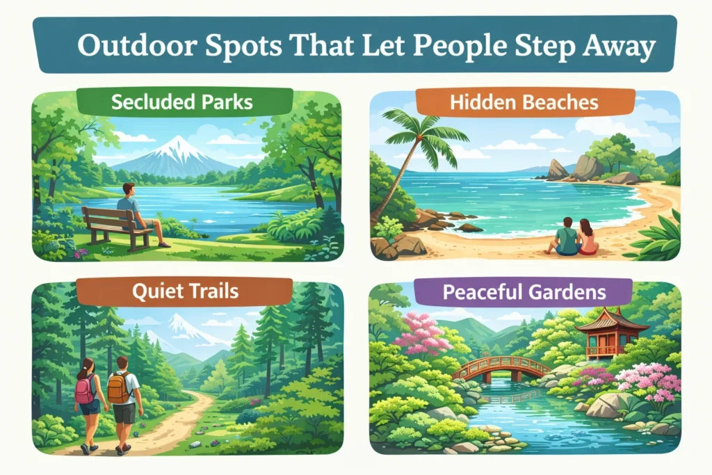 How Seasonal Visitors Identify Units That Don’t Feel Crowded During Peak Travel Months Outdoor spots for peaceful escapes
