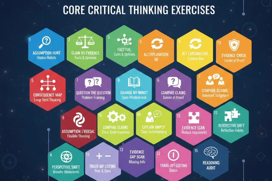 core critical thinking exercises