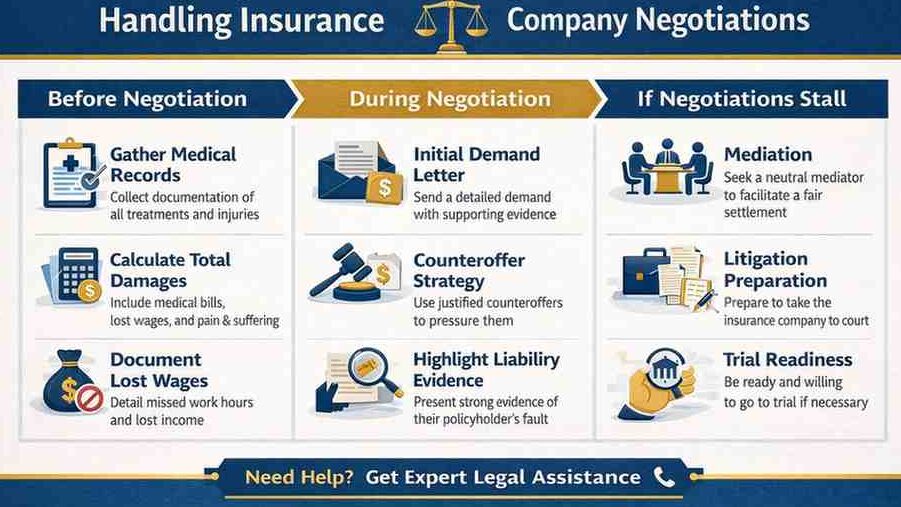 Handling insurance negotiations guide