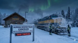 Aurora Winter Train Canceled Due to Extreme Cold in Fairbanks