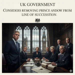 UK Government Considers Removing Prince Andrew From Line of Succession