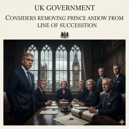 UK Government Considers Removing Prince Andrew From Line of Succession