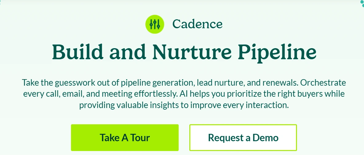 salesloft cadence software