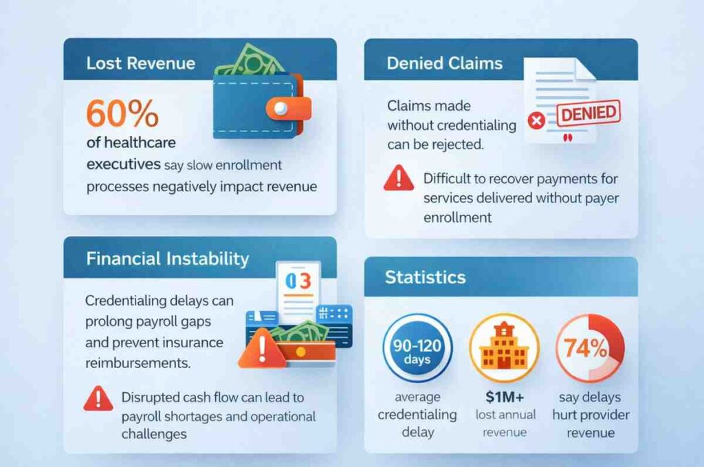 Credentialing delays impact medical practices