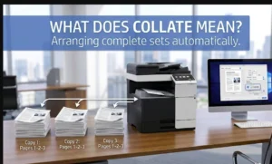 What Does Collate Mean When Printing