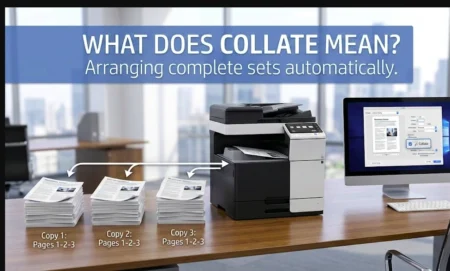What Does Collate Mean When Printing