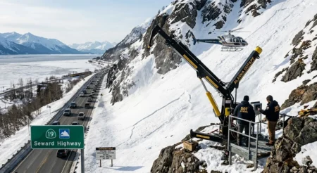 Alaska DOT Tests New Avalanche Control Technology on Seward Highway