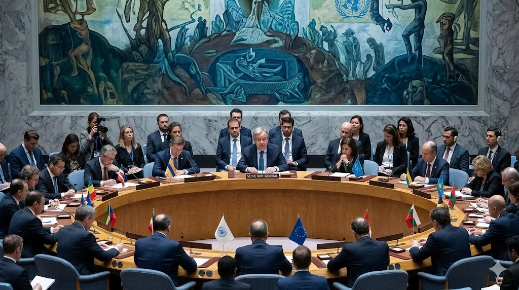 UN Chief Condemns U.S.-Israeli Attacks on Iran at Emergency Security Council Meeting