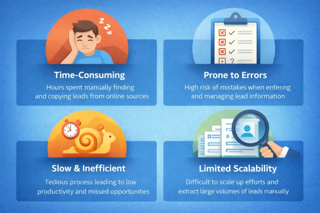 The Challenges of Manual Lead Extraction